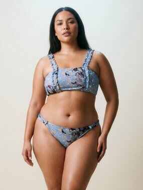 CLUBBE BOSSA 
Floral Blue Bikini Set